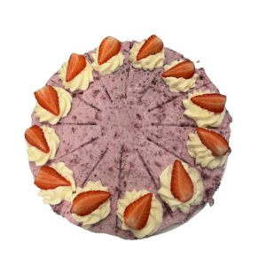 Bosvruchtenkwarktaart - heel