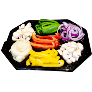 Groenteschaal bij gourmet